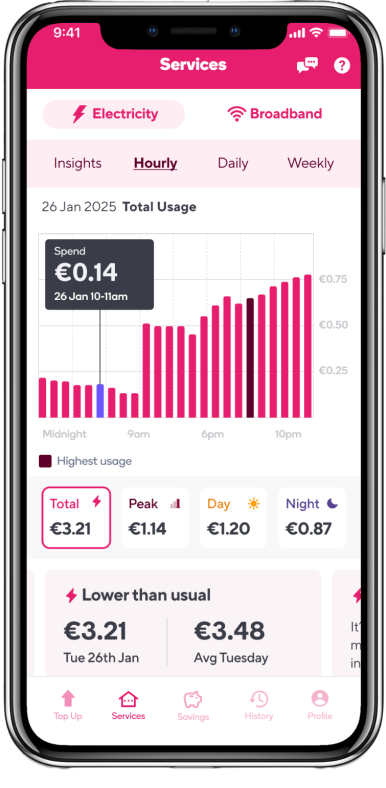 app screen