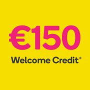 150 welcome credit