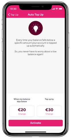 Auto Top Up