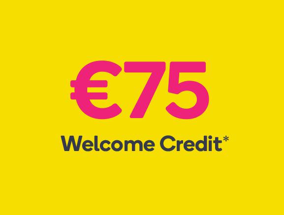 75eur welcome credit